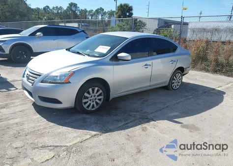 2013 Nissan Sentra Sv z USA, uszkodzony, nr VIN 3N1AB7AP3DL730208